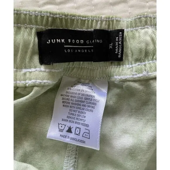 Junk Food Clothing Men's XL Ford Twill Shorts 3 Pocket Sage NEW - Picture 5 of 5